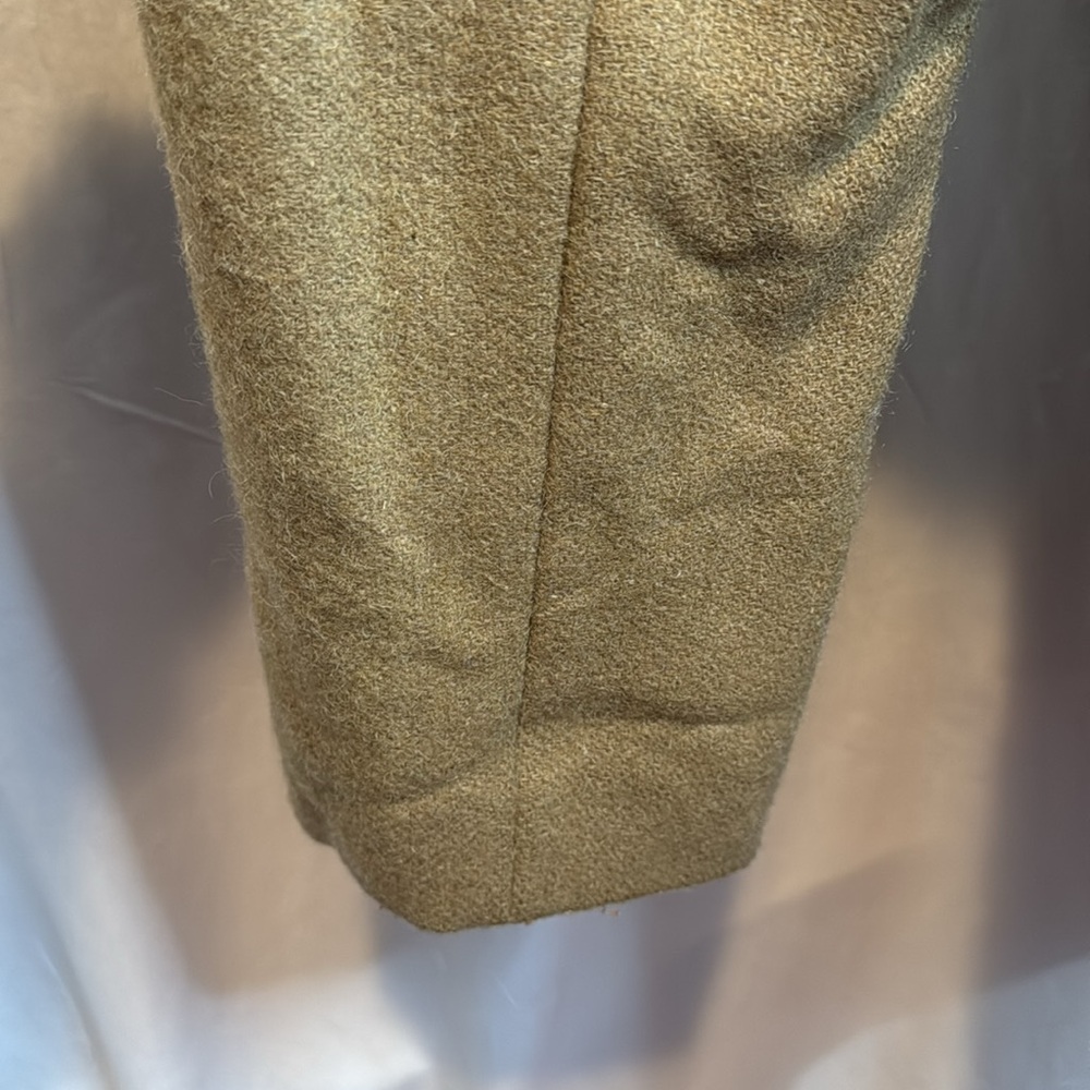 Women's Tan Belted Coat - Picture 10 of 12